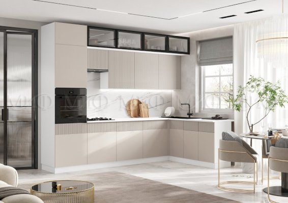 Модульная кухня Оливия Кашемир (Миф)